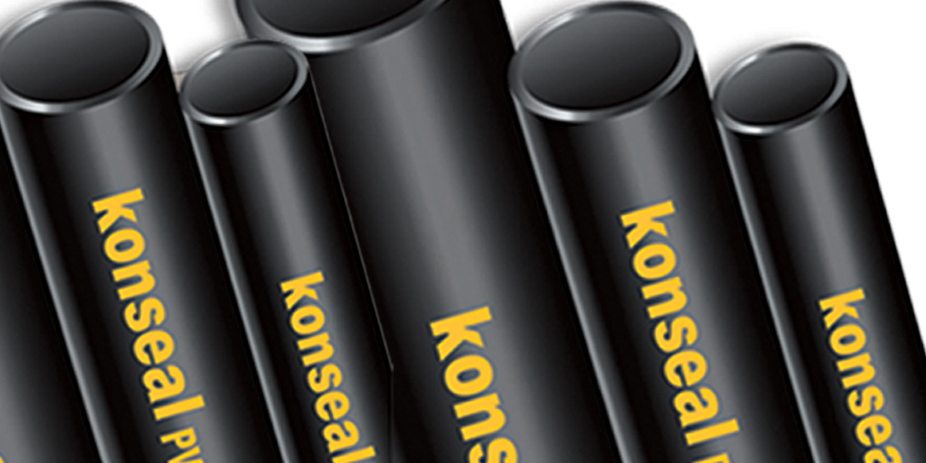 19 mm Medium Non ISI PVC Conduit Black - 3 Metre