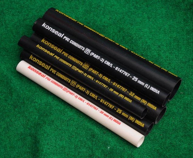 20 mm Light ISI PVC Conduit Ivory - 3 Metre