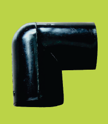 19 mm PVC Conduit Elbow Black - 19NSBE