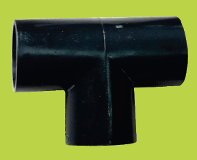 20 mm PVC Conduit Tee Black - 20NSBT
