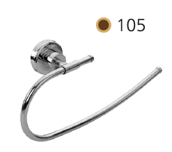 Round Napkin Ring - Chrome Finish 105
