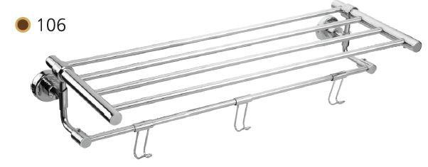Towel Rack - Chrome Finish 106 Towel Rack - Chrome Finish 106