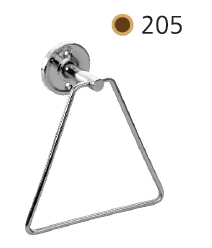 Triangle Napkin Ring - Chrome Finish 205