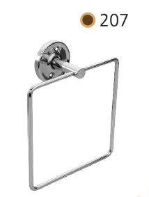 Square Napkin Ring - Chrome Finish 207 Square Napkin Ring - Chrome Finish 207