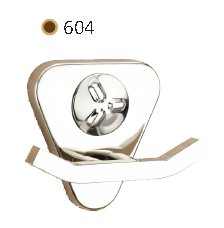 Robe Hook - Chrome Finish 604