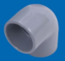 90 mm Pressure uPVC Elbow 90 Degree (4 kgf) M092040508