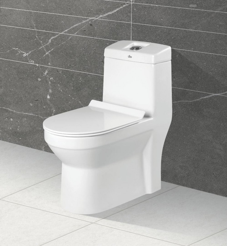 Coco 640 X 355 X 736 mm S Trap (250mm) One Piece Water Closet White