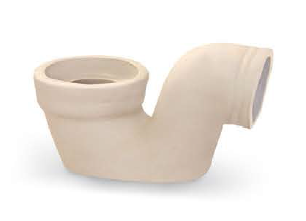 European Water Closet P Trap White