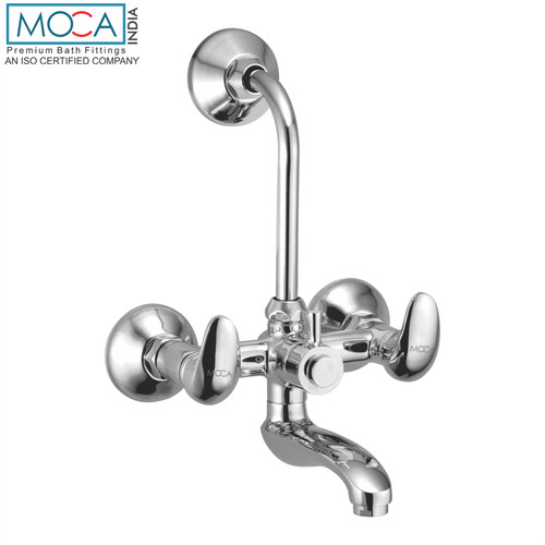 Wall Mixer with L Bend Chrome Finish - SL 1117