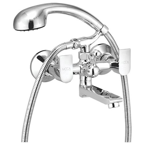 Wall Mixer with Crutch Chrome Finish - MR 717