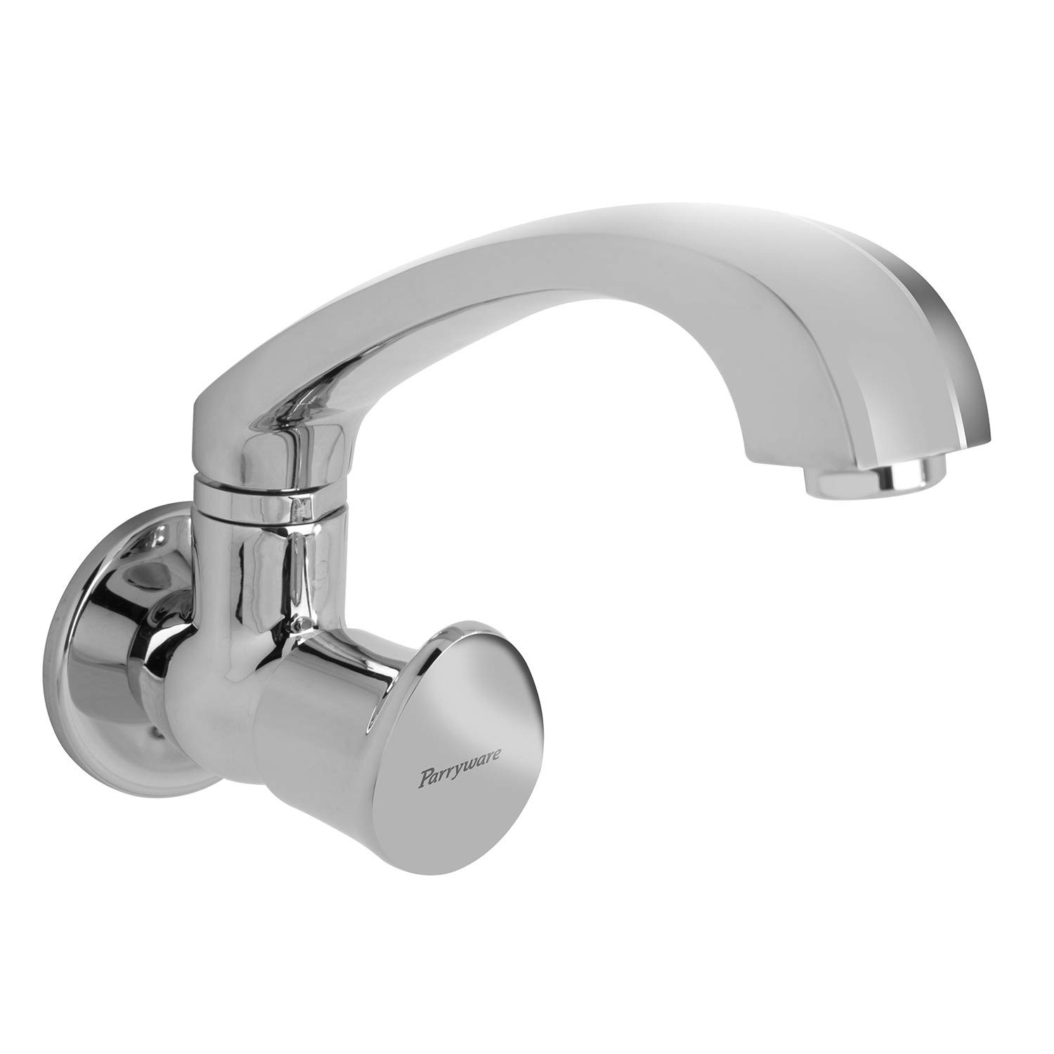 Quarter Turn Wall Mounted Sink Cock (Casted Brass Spout) G4777A1