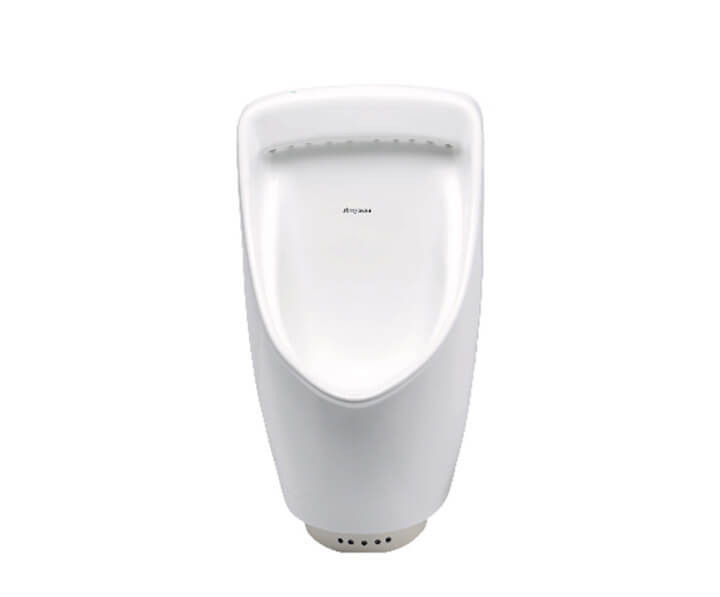E Whiz 360 x 345 x 620 mm DC with Power Source Electronic Urinals White C0585