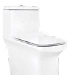Apollo Rimless 690 X 375 X 730mm S Trap (220mm) One Piece Water Closet White - C8939