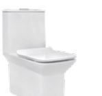 Nuva 680 x 390 x 775mm S Trap (290mm) One Piece Water Closet White - C8903