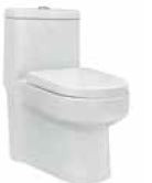 Prime Plus Rimless 650 x 365 x 725mm S Trap (220mm) One Piece Water Closet White - C8918