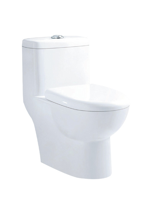 Entice 630 x 370 x 690mm S Trap (285mm) One Piece Water Closet White - C847K