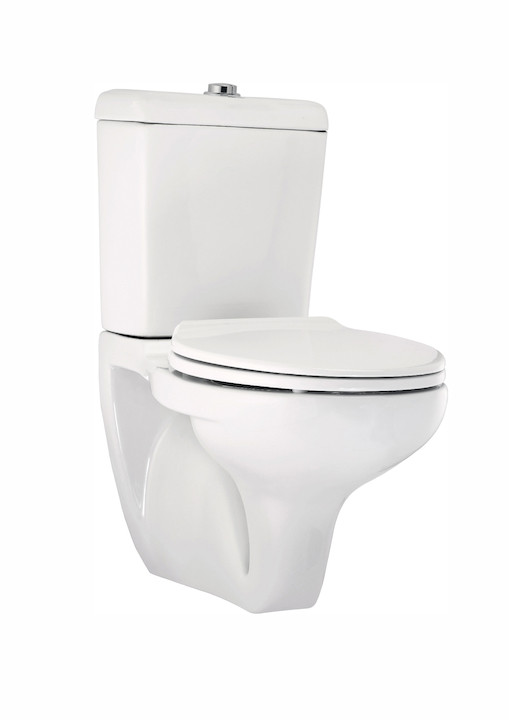 Indus 615 x 380 x 770mm Wall Hung Water Closet White - C0265