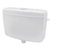 Economy Dual Flush polymer Cistern White - E8109