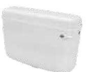 Economy Dual Flush polymer Cistern White - E8090