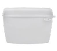 Slimline Standard Single Flush Polymer Cistern White - E8333