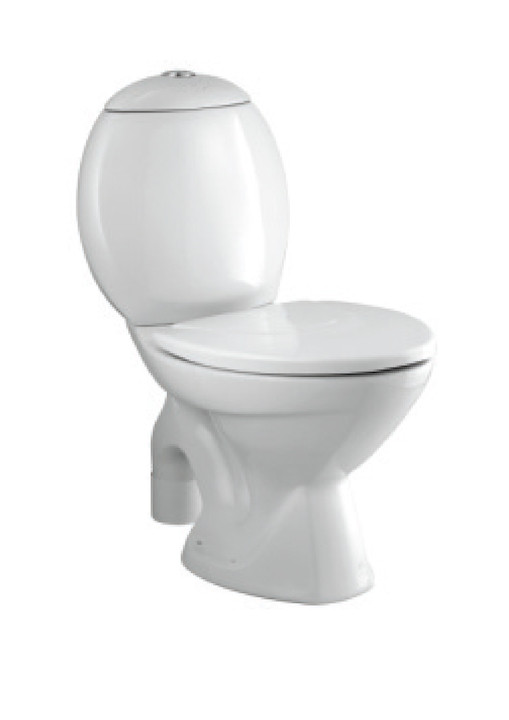 Cascade Classic 680 x 365 x 820mm S Trap (110mm) Floor Mounted Water Closet White - C0217