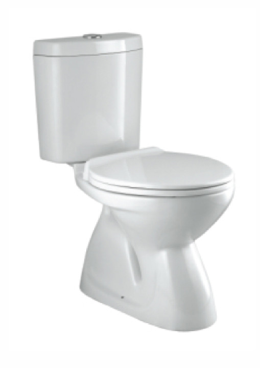 Niagara 625 x 380 x 810mm S Trap (110mm) Floor Mounted Coupled Water Closet with Dual Flush Fittings White (Full Set - C0262, E8306, C0767)