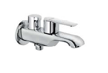 Single Lever Two - Way Bib Cock with Two Knobs Polished Chrome G3181A1