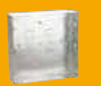 18 Module Metal Flush Mounting Box - 6890 12