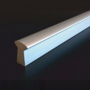 160 mmx 200 mm Aluminium Handle - Y - Anodized Silver Finish - YAH-160 AS