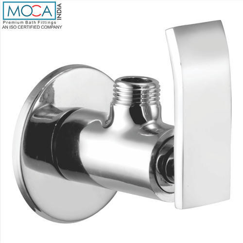 Angular Stop Cock with Flange Chrome Finish - AR 1505