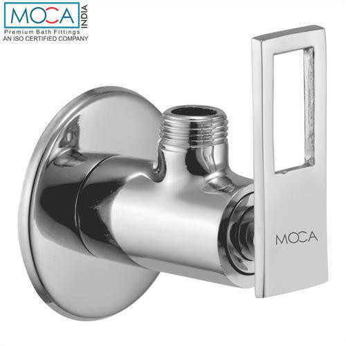 Angular Stop Cock with Flange Chrome Finish - DA 1305