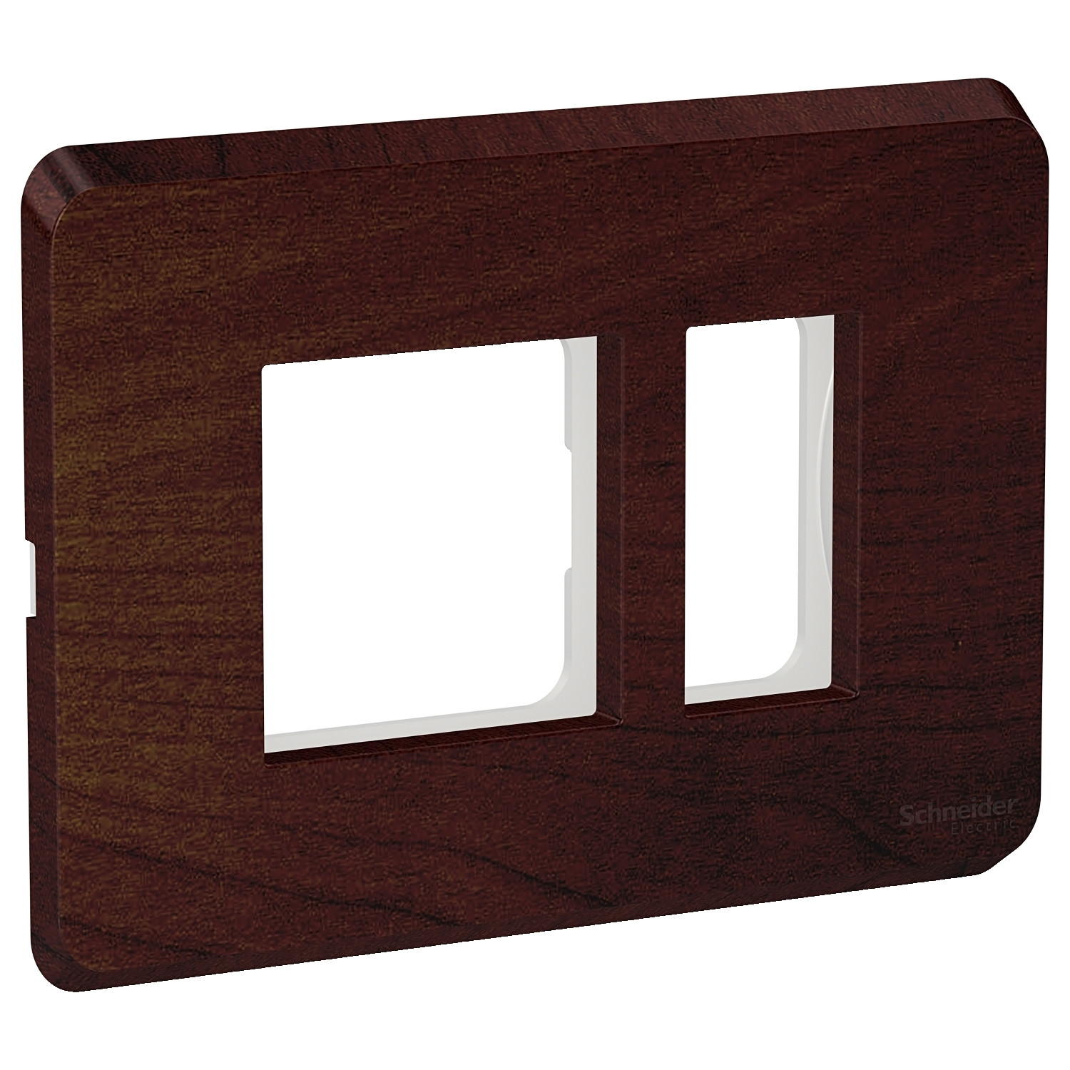3 Module Cover Plate with Grid Frame - Sheesham CPXCP3M_SH