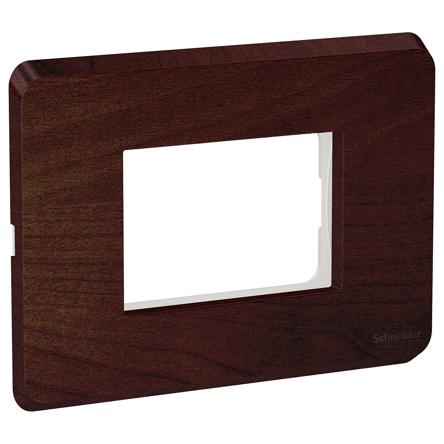 3 Module Cover Plate with Universal Grid Frame - Sheesham CPXCP3MU_SH
