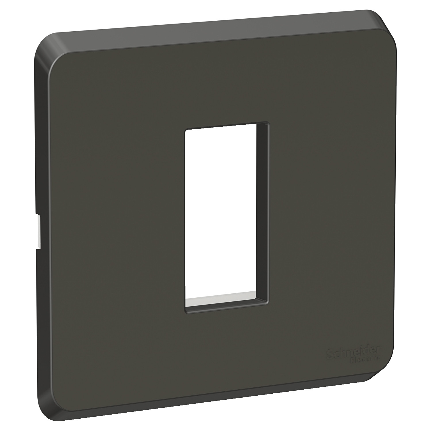 1 Module Cover Plate with Grid Frame - Coke Grey CPXCP1M_GY