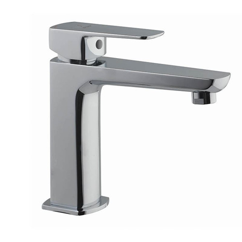 Single Lever Basin Mixer without Popup Waste Chrome Finish - KUP-CHR-35011BPM
