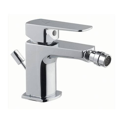 Single Lever 1-Hole Bidet Mixer with Popup Waste System Chrome Finish - KUP-CHR-35213BPM