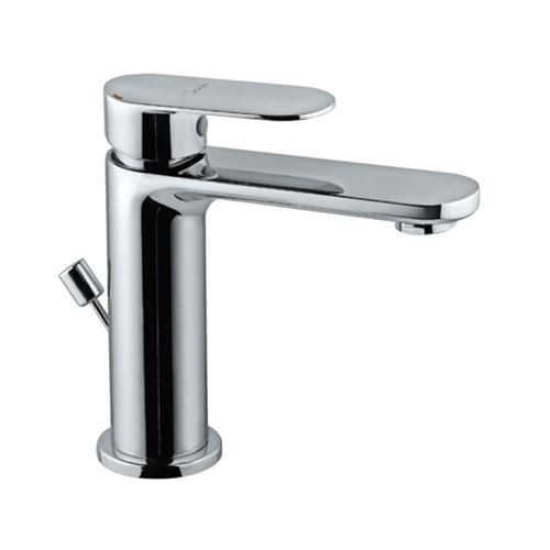 Single Lever Basin Mixer with Popup Waste Chrome Finish - OPP-CHR-15051BPM