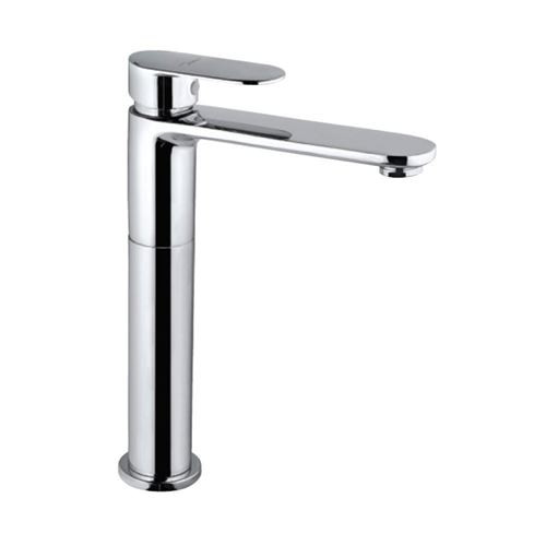 Single Lever Tall Boy with 150mm Extension Body Fixed Spout without Popup Waste System Chrome Finish - OPP-CHR-15005BPM