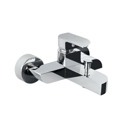 Single Lever Wall Mixer with Provision of Hand Shower Chrome Finish - ALI-CHR-85119