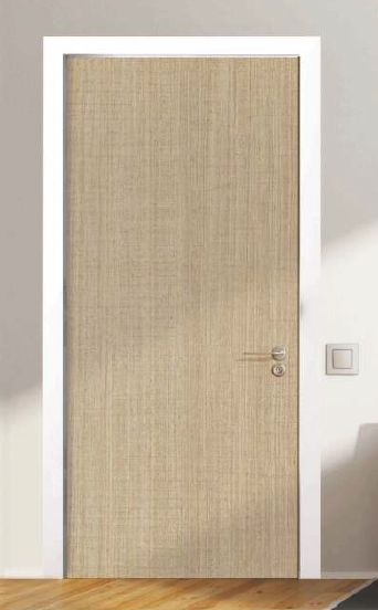 76 cm X 206 cm 32 mm Thickness Fibre Gold Pre Laminated HDHMR Door 3454