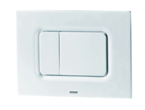 Dual Flush Panel with Square Button SS Finish - MB170P#SS