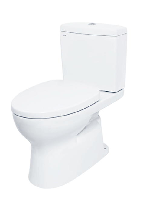 695 x 368 x 763 mm Two Piece Water Closet White - CW320M#NW1