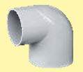 110 x 63 mm PVC Reducing Elbow Class 6kg MP1A6REC110L