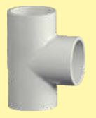 50 mm PVC Equal Tee Class 3kg - Sufla MP1A3TEE050L