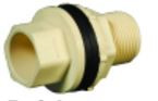 50 mm C-PVC Tank Connector (MT/Spg) (Fabricated) SDR11 FCP0TCL006EW