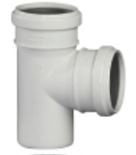50 mm SWR Drainage Single Tee (RxRxSpg Socket Type) MP1SRPST050L
