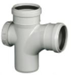 75 mm SWR Drainage Swept Tee with Door (RxRxSpg Socket Type) Fix 'O' Ring NP1SRPTD075L