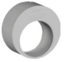 75 X 50 mm SWR Drainage Eccentric Reducing Bush (SpgxS Socket Type) MP1SPTER075L