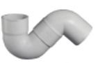 125 X 110 mm SWR Drainage Q Trap (SxSpg Socket Type) NP1SPTQT125L