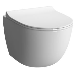 Sento Rim-Ex 540 mm Wall Hung Water Closet with Bidet Function (Bowl Only) White -7748B003H0559